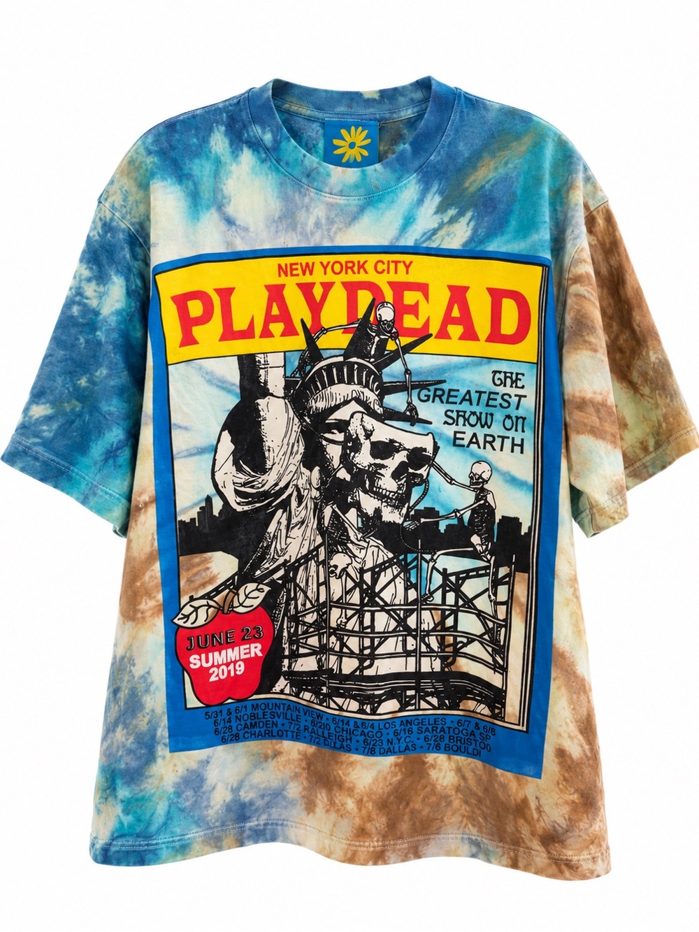 Online Ceramics x Dead & Company Changing of the Guard Play Dead Tee Size Medium